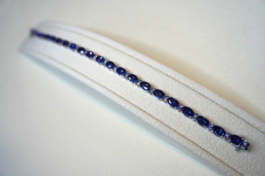 Blue Sapphire Bracelet
