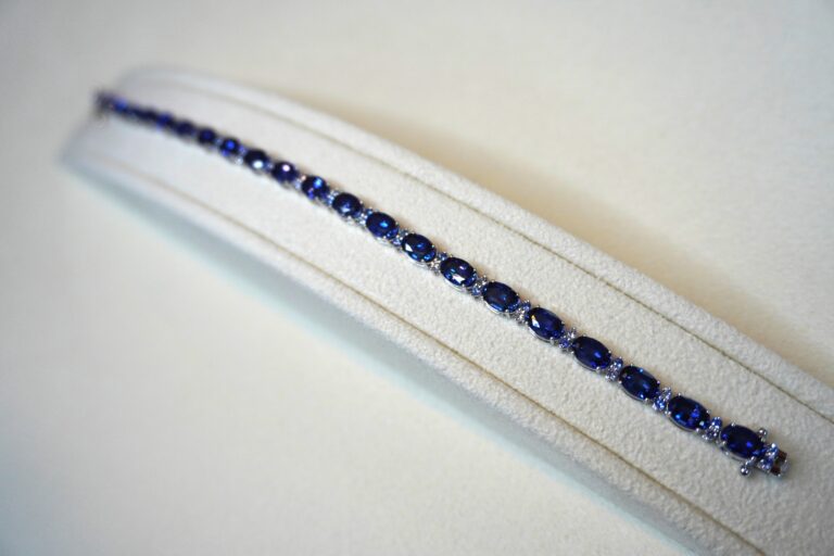 Blue Sapphire Bracelet