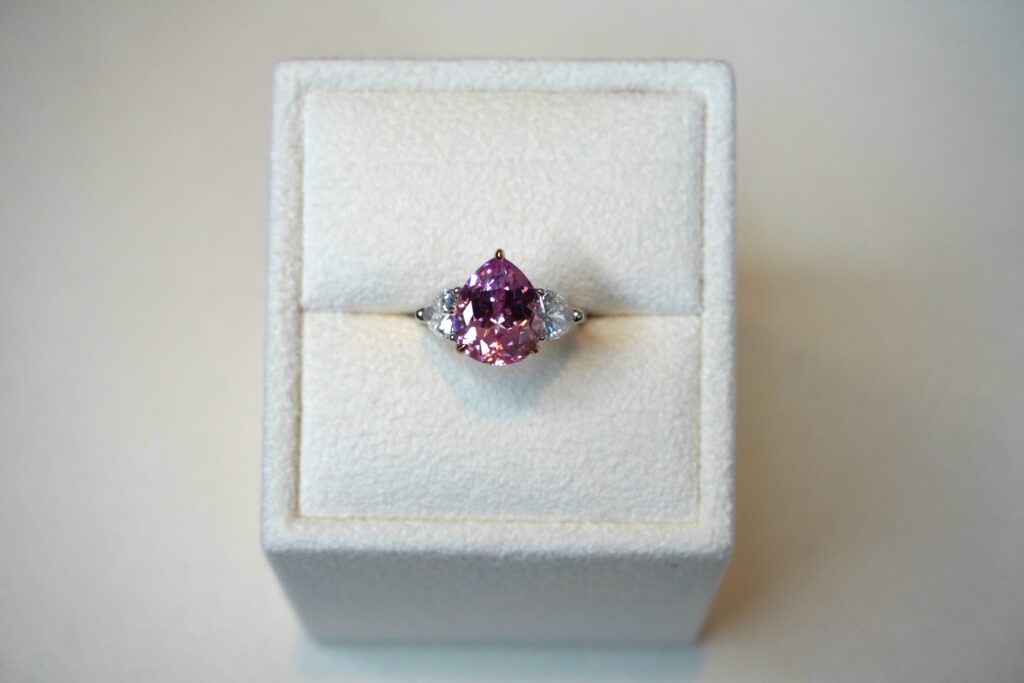 Pink Sapphire Ring
