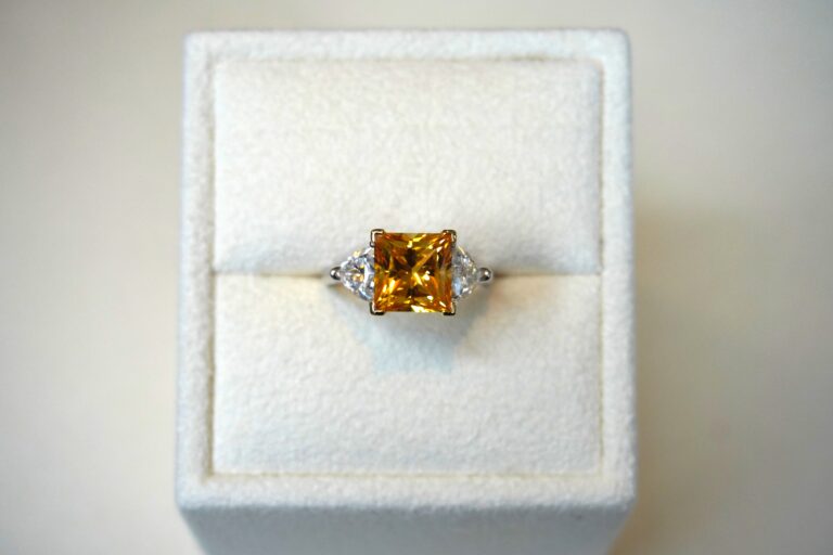 Yellow Sapphire Ring